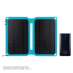 SHINWA Mobile Battery with Solar Panel