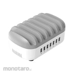 Orico 70W 7 Port USB Smart Charging Station with Phone & Tablet Stand