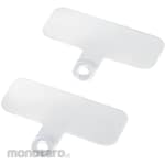 ELECOM Smartphone Strap Holder Sheet for Cable Hole 1 Port Type 2 Pieces Strap Sheet Tag Patch