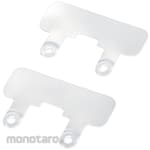 ELECOM Smartphone Strap Holder Sheet for Speaker Hole 2 Port Type 2 Pieces Strap Sheet Tag Patch