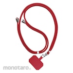 Trimate Round string neck strap with metal fittings &amp; external strap hole (1 piece)