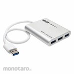 TRIPP LITE USB Hub 4 Port Portable Mini Aluminum