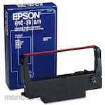 Epson Ribbon cassette (black/red) ERC-38BR (Tinta Pita Printer)
