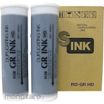 Non Brand [Compatible with Riso] General-purpose ink for light-duty printing machines RO-GRHD Black (Tinta Printer)