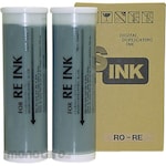 Non Brand [Compatible with Riso] General-purpose ink for light-duty printing machines RO-RE Black (Tinta Printer)