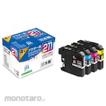 JIT Kartrid Tinta Daur Ulang, Kompatibel Brother LC211 (Tinta Printer)