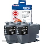 brother (Brother Industries) Genuine Ink Cartridge LC411 (Tinta Printer)
