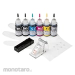 SANWA SUPPLY Refill ink BCI-370PGBK / 371BK / C / M / Y / GY (Tinta Printer)