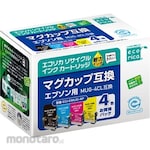 Ecorica Remanufactured Ink Cartridge MUG-4CL 4 Color Pack Pigment (Tinta Daur Ulang)