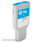 HP (Hewlett-Packard Japan) HP730 Cyan Ink Cartridge P2V68A (Tinta Printer)