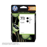 HP 2-Pack Ink Cartridge 711 (Tinta Printer)