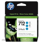 HP 3-Pack Ink Cartridge 712 (Tinta Printer)