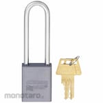 American Lock Keyed Different Long Shackle Padlock