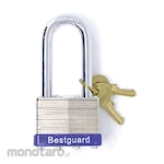 BESTGUARD Laminated Padlock Long Shackle