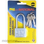 CPT National Padlock Long L-Shaped Stainless (Gembok)