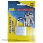 CPT National Padlock Stainless L- Short (Gembok)