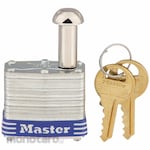 MASTER LOCK Keyed Different Single-Post Shackle Padlock