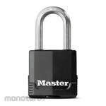MasterLock Excell Laminated Steel Safety Padlock Black