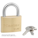 MasterLock Wide V-Line Brass Padlock