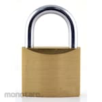 Matlock Brass Slimline Padlock Long Steel Shackle