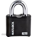 Matlock Heavy Duty Combination Padlock 4 Dials