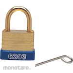 Matlock Laminated Brass 3No Combination Padlock