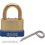 Matlock Laminated Brass 4No Combination Padlock