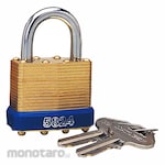 Matlock Laminated Padlock Brass Body