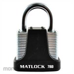 Matlock Pin Strong Padlock Keyed Alike