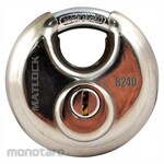 Matlock Stainless Steel Disc Padlock