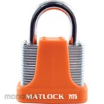 Matlock Strong Orange Steel Keyed Alike Padlock