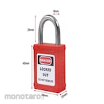 ONEBIZ Short Steel Shackle Safety Padlock