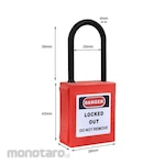 ONEBIZ Thin Nylon Shackle Safety Padlock