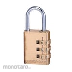 SOL Combination Padlock Cbrass Body