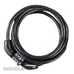 TaffGUARD Kunci Gembok Sepeda Kabel Waterproof Password 4 Digit