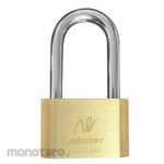 Wilmer Gembok Kuningan Prestige Panjang With 4 Comp Keys