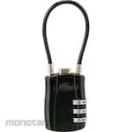 monotaro Padlock Wire-Type Dial Lock (Gembok)