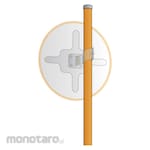 GREEN CROSS Embedded Pole for Traffic Convex Mirror