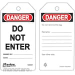 MasterLock Do Not Enter Safety Tag