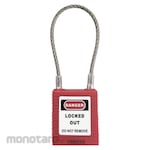 SAFERUN Lockout Cable Pad Lock