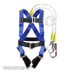 TONATA Full Body Harness Double Lanyard Big Hook