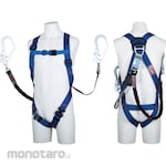Tsuyoron (Fujii Electric) Full Harness &quot;Light Harness&quot; (One-Hand Retractable + Elastic Lanyard Type)
