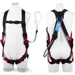 Tsuyoron (Fujii Electric) Full Harness &quot;Revo Harness&quot; (One-Hand Retractable Lanyard Type)