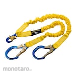 3M Double Lanyard with Shock Absorbing DBI-SALA ShockWave Tie-Off (Tali Body Harness)