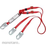 3M Double Lanyard with Shock Absorbing PROTECTA PRO Tie-Off (Tali Body Harness)