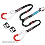Fujii Denko Lanyard Noviron Twin For Full Harness Type Fall Arrest Device