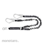 Kstrong Energy Absorbing Elasticated Webbing Forked Lanyard