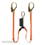 Skylotec Adjustable Lanyard 1.8 m with Absorber Skysafe Pro