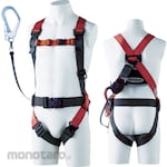 TSUYORON Full Body Harness with Lanyard One-Hand Ritora