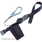 TSUYORON Industrial Safety Belt with Retractable Lanyard One-Handritora